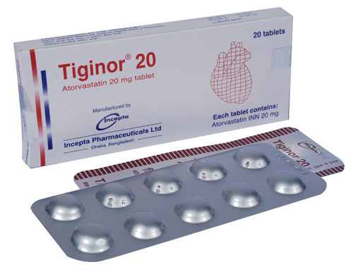 Picture of Tiginor 20 Tablet