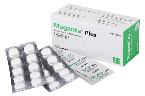 Picture of Tablet Maganta Plus 480mg +20mg