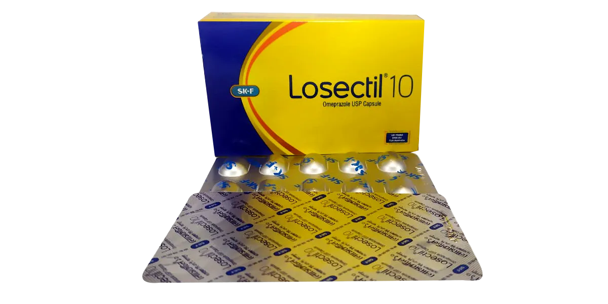 Picture of Losectil 10 Capsule