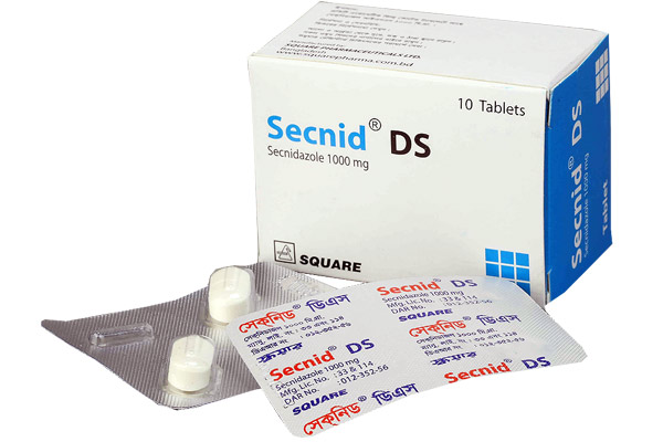 Picture of Tablet Secnid DS 1000 mg