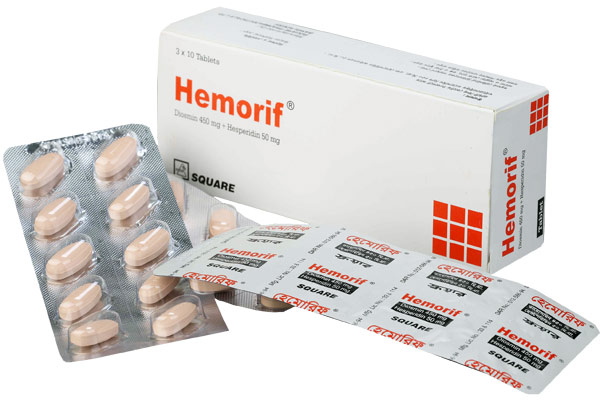 Picture of Tablet Hemorif 450 mg+50mg