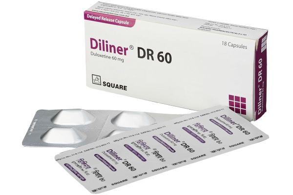 Picture of Tablet Diliner DR 60mg