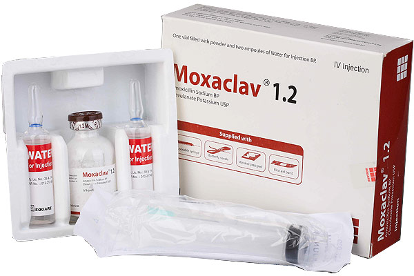 Picture of Moxaclav 1.2 IV Injection