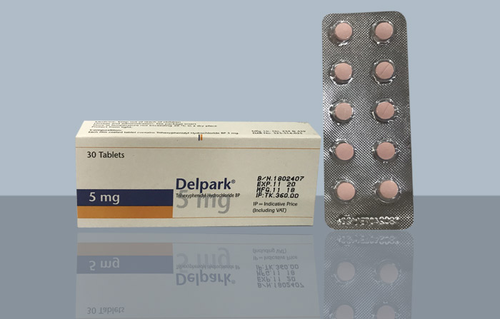 Picture of Delpark 5 mg tablet