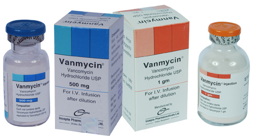 Picture of Vanmycin 1gm/Vial IV infusion