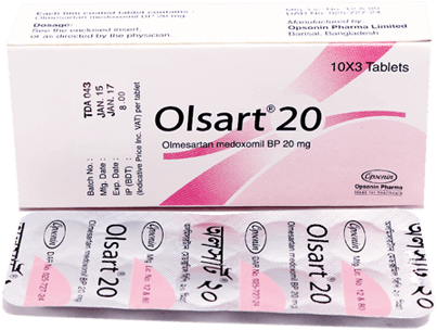 Picture of Olsart 20 Tablet