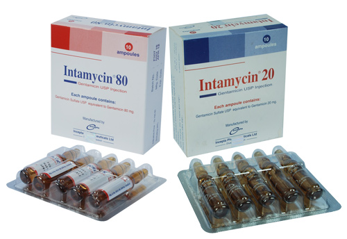 Picture of Intamycin 80mg IM/IV Injection