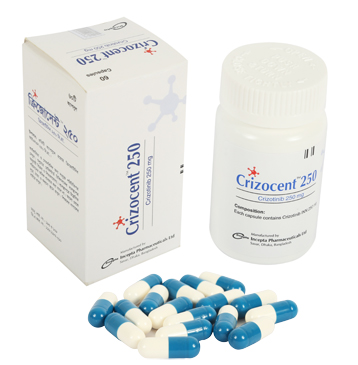 Picture of Crizocent 250mg Capsule