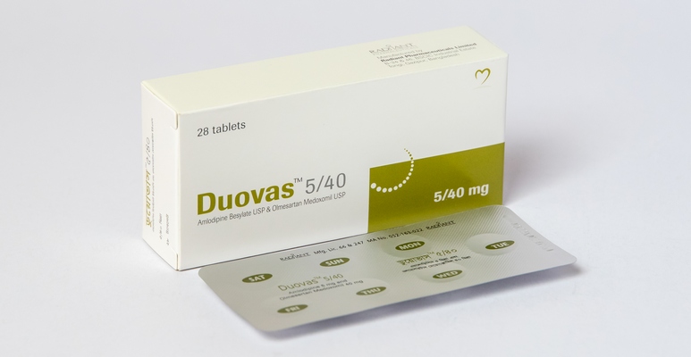 Picture of Tablet Duovas 5/40 mg