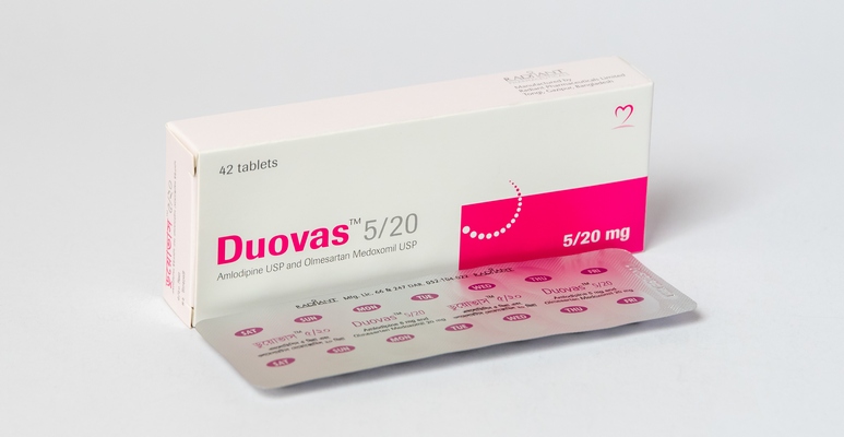 Picture of Tablet Duovas 5/20 mg